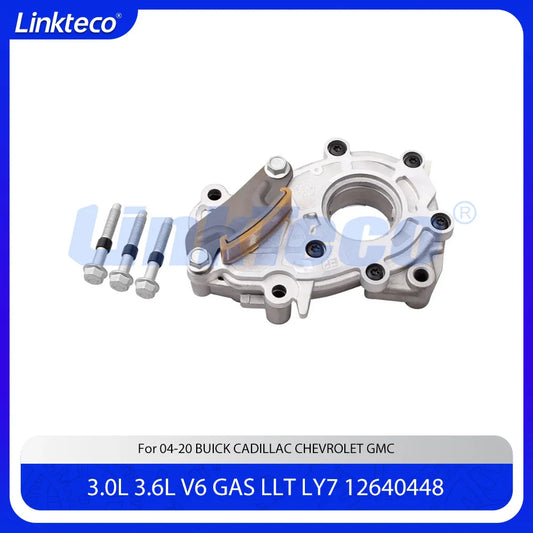 Engine part Oil pump Fit 3.0 3.6 T L V6 GAS LLT LY7 For 04-20 3.0T 3.6T GM BUICK CADILLAC CHEVROLET GMC ALLURE ENCLAVE 12640448