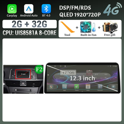 12.3inch Android 14 For KIA K5 Optima 2015 2016 2017 2018 2019 Car Radio Multimedia Navigation GPS Carplay Stereo Touch Screen
