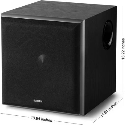 T5 Powered Subwoofer - 70w RMS Active Woofer with 8 inch Driver and Low Pass Filter