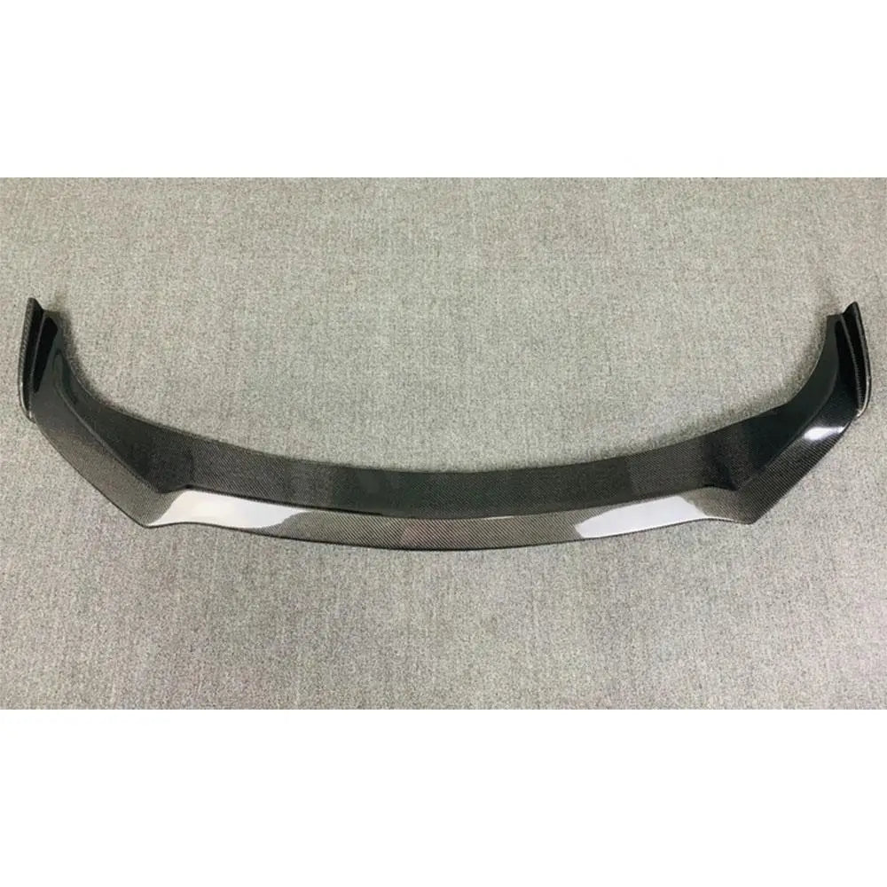 Carbon Fiber Front Bumper Lip Spoiler Protector Covers For Infiniti Q50 Sport 2014-2017 car styling
