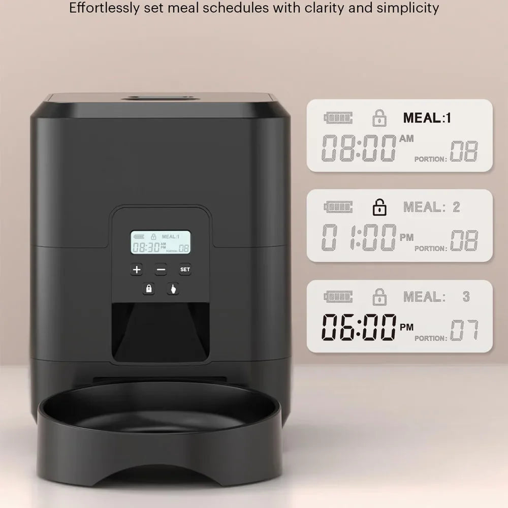 Wave Wholesale — Smart Pet Feeder Automatic — Feeder — detail close-up