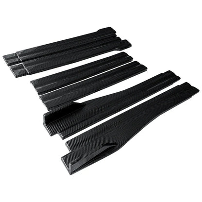 For Infiniti G25 G35 G37 Sedan 2007-2013 Car Front Bumper Splitter Diffuser Lip Protector Spoiler Side Skirts Rear Wrap Angle