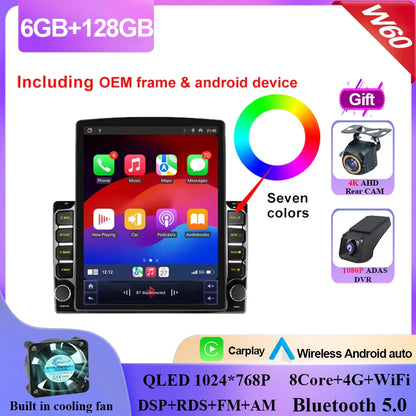 Car Android 14 For Renault Master Nissan NV400 Opel Movano 2010-2021 Navigation Touch Sereen Multimedia Player GPs 2din carplay