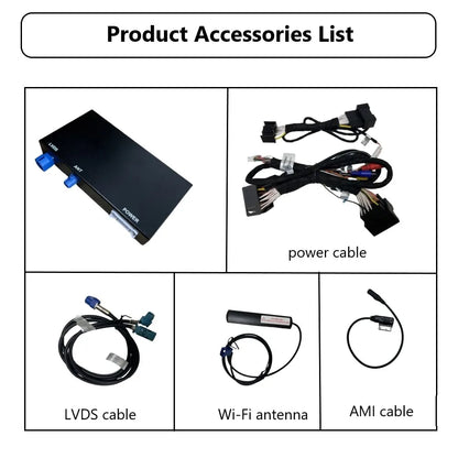 iManAuto Wireless CarPlay Module for Audi A6 A7 2012-2018 Android Auto Interface Bluetooth Audio Rear Camera Car Play