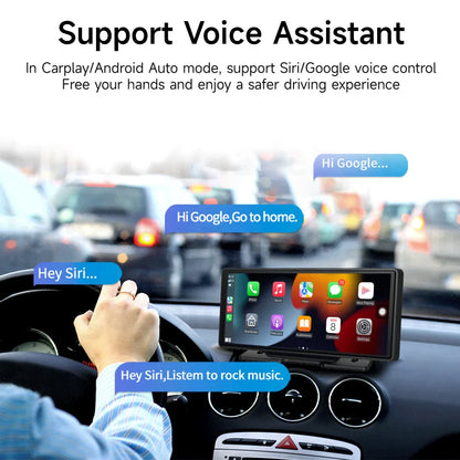 JIUYIN 11.26 inch 4K HD DVR Universal Car Radio Multimedia Navigation Wireless CarPlay Android Auto Mirror Music Player