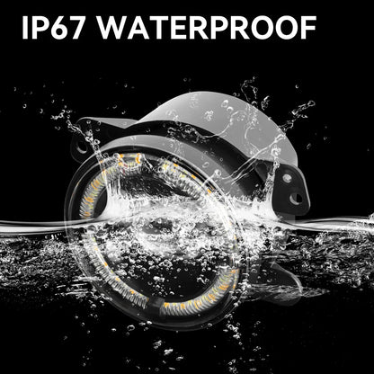 4 Inch Round LED Front Driving Fog Lights for Grand Cherokee 2011-2013/Wrangler JK 2007-2018