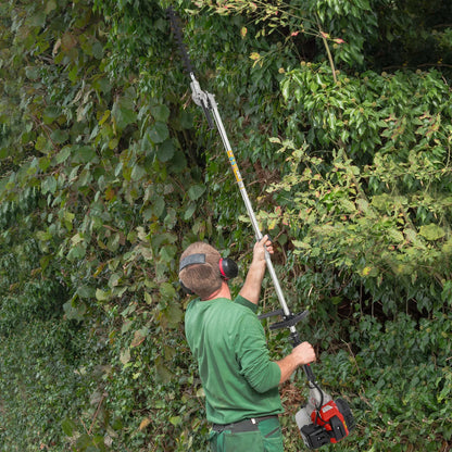 52cc Hedge Strimmer Gasoline 2Stroke Brush Cutter Grass Wacker Weed Eater Lawn Mower Yard Pruner 10 In 1 power tools