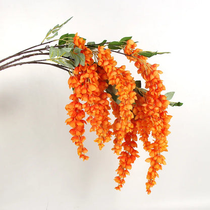120cm artificiel Abler géant glycine longues Branches fleurs mariage décor à la maison salon toile de fond Arrangement fleur sus