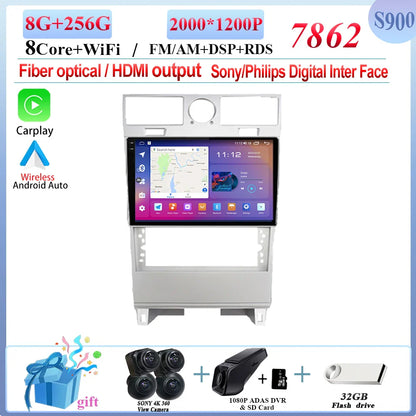 7862 Car Android 14 For Lincoln Navigator 2003 - 2009 Carplay Autoradio Multimedia Video Player Navigation GPS Auto No 2din DVD