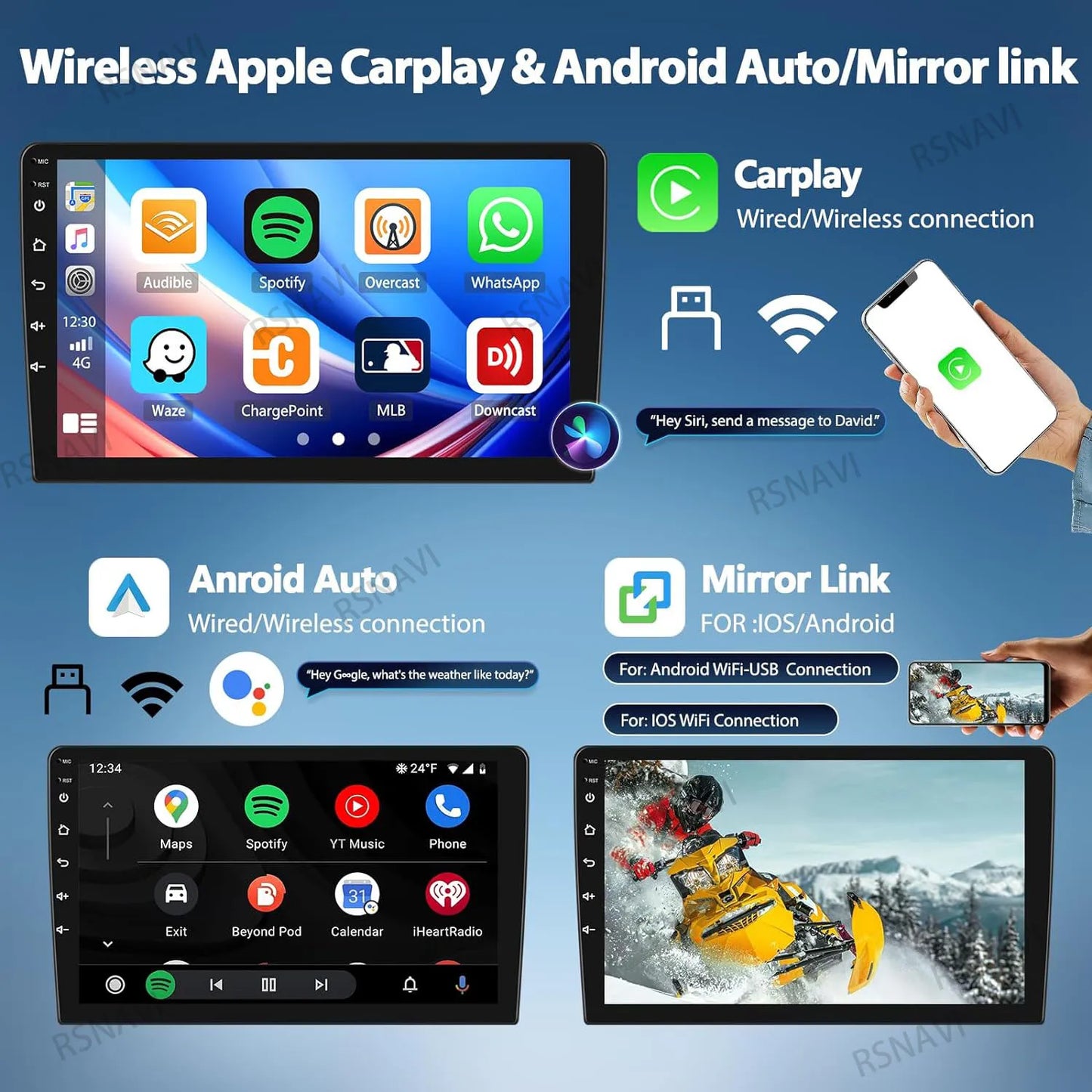 Android 14 Carplay Auto For Renault Trafic 2 For Opel Vivaro A For Nissan primastar 2006 - 2014 Car Radio Stereo Player Video BT