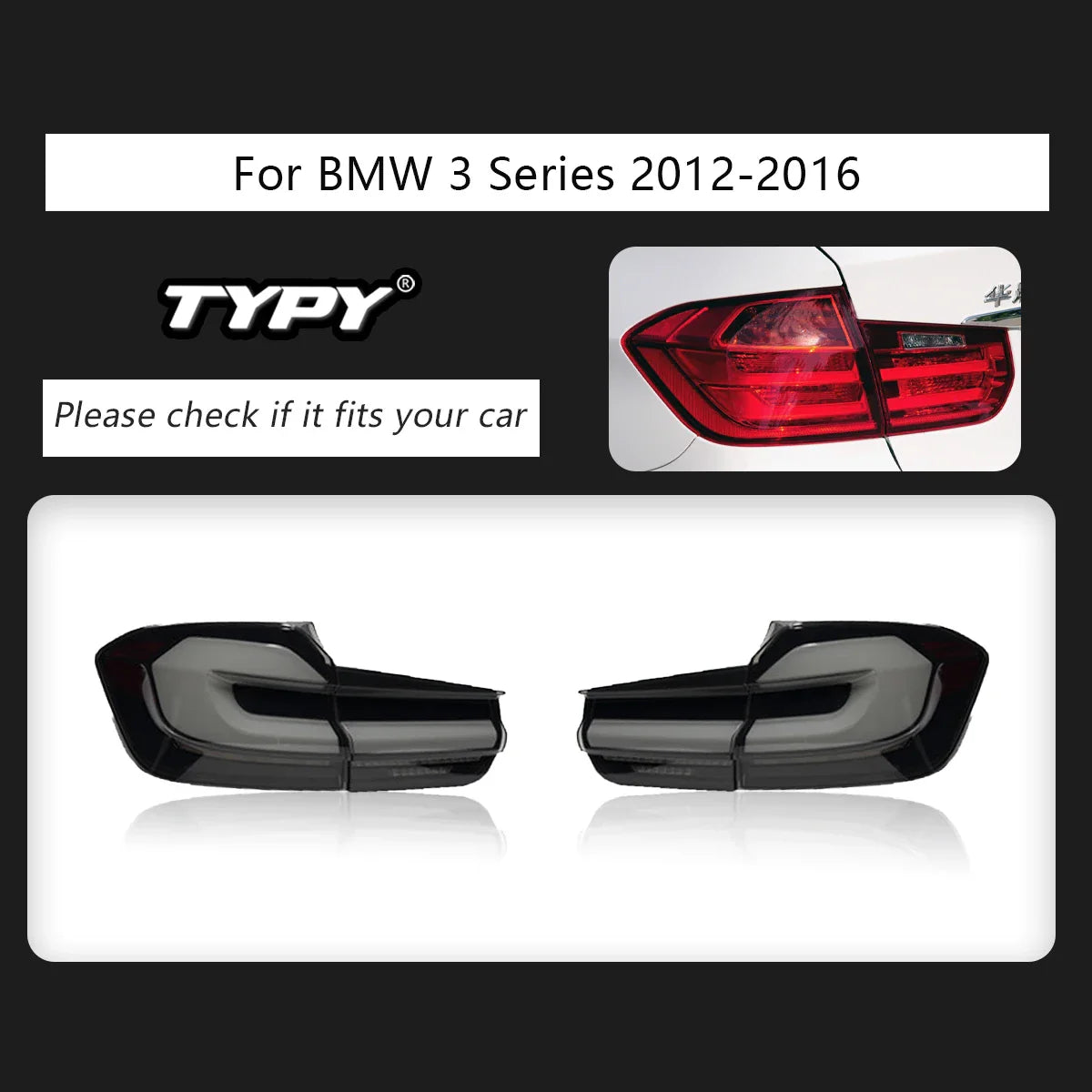 Car Lights LED Rear Lamps For BMW F30 Taillights F35 F80 2013-2018 318i 320i 325i 330i 335i Sequential Turn Signal Brake