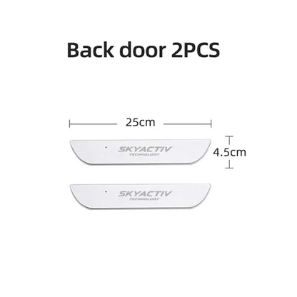 USB Welcome Pedal Lights for SKYACTIV Car RGB Door Sill Protector Pathway Lamps Streamer LED Ambient Light Accessories