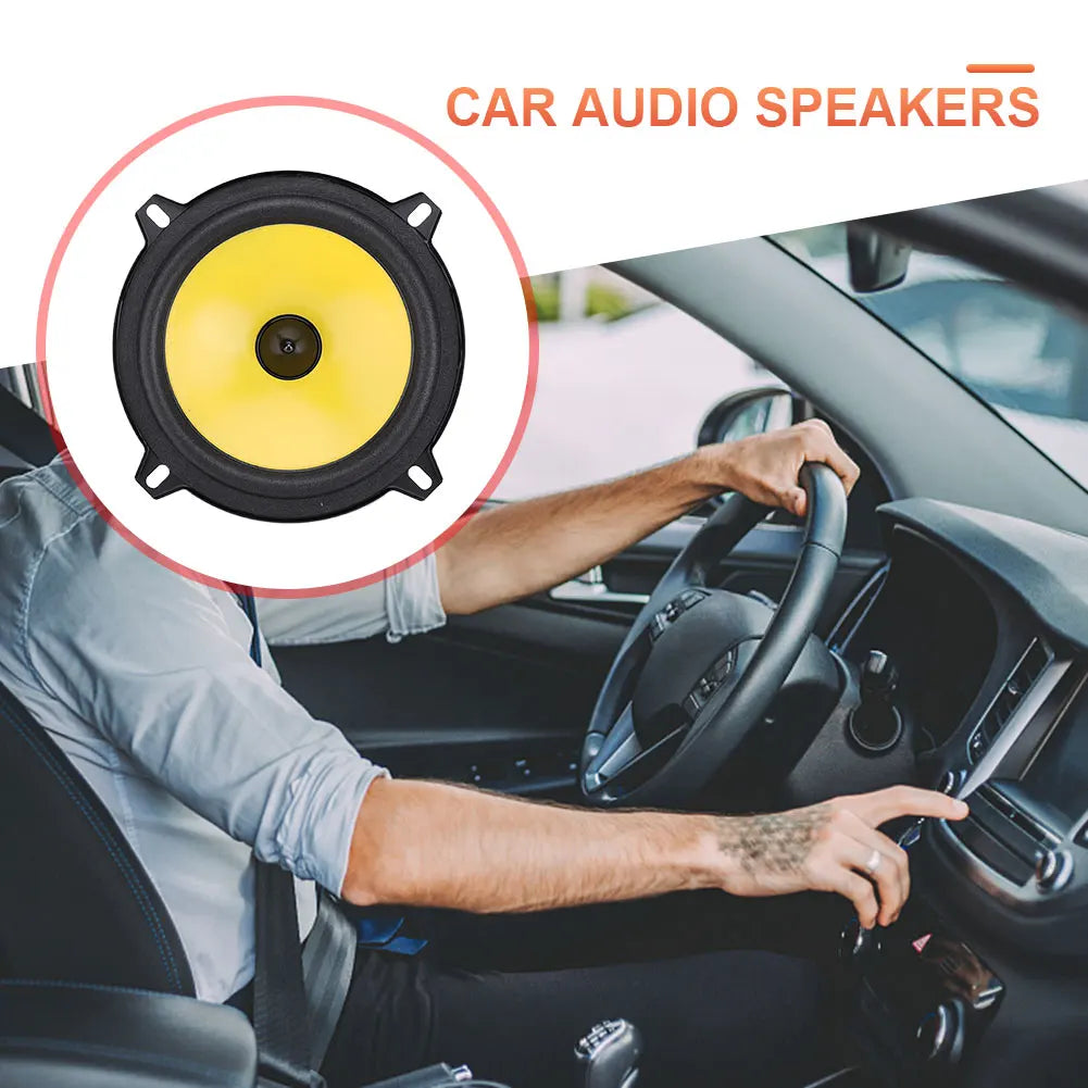 2PCS 4/5/6 Inch HiFi Car Speakers 600W Coaxial Subwoofer Automotive Audio Music Full Range Frequency Car Stereo Horn Speaker
