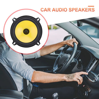 2PCS 4/5/6 Inch HiFi Car Speakers 600W Coaxial Subwoofer Automotive Audio Music Full Range Frequency Car Stereo Horn Speaker
