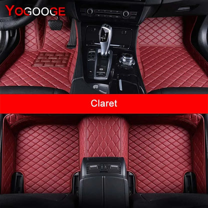 YOGOOGE Custom Car Floor Mats For Infiniti G G25 G35 G37 Auto Carpets Foot Coche Accessorie