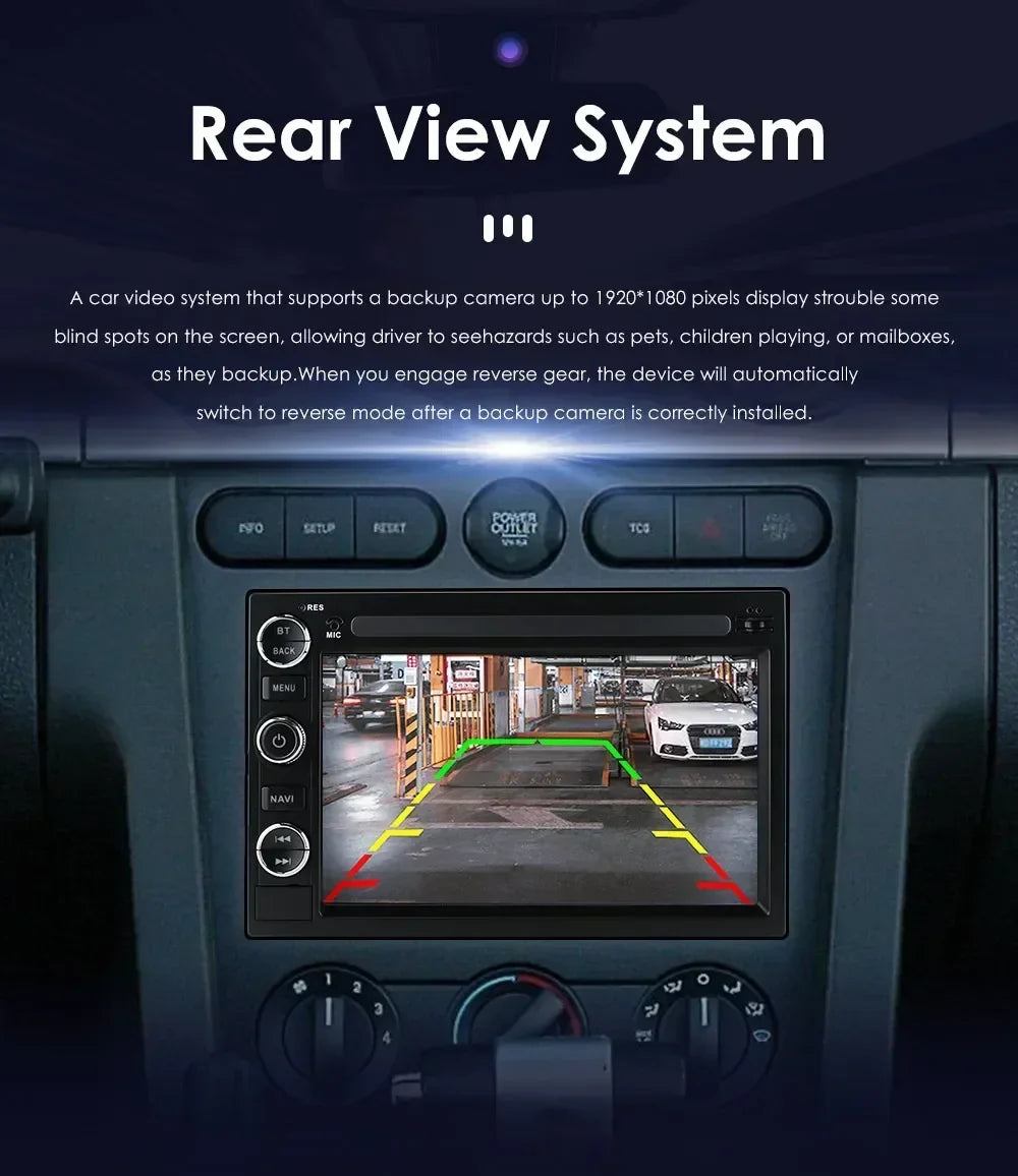 2Din AI Carplay Android Car Radio For Ford F150 F250 F350 Escape Explorer Edge E150 Mustang GPS Multimedia Player Octa Core 7862
