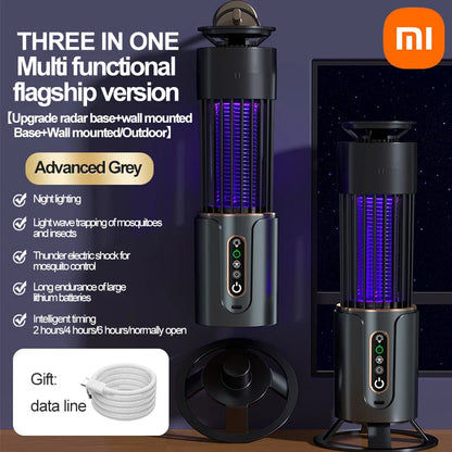 Xiaomi Mosquito Killer Lamp Insect Fly Trap Camping Lantern USB Timing Electric Mosquito Swatter Outdoor Insect Killer Repellent