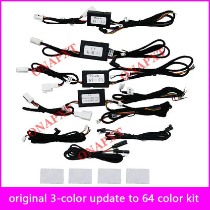 For Benz ML/GL/GLE/GLS/CLS/E/S W166 W292 X166 W218 W212 W221 LED BO Tweeter Ambient Light Upgrade Atmosphere Lamp Update Set