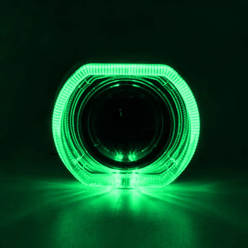 2.5-inch dual lens light guiding angel eye H1HID xenon product automotive parts universal LED headlights