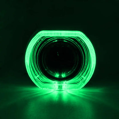 2.5-inch dual lens light guiding angel eye H1HID xenon product automotive parts universal LED headlights