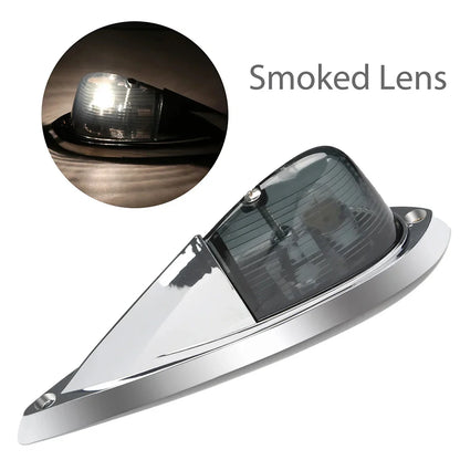 5pcs Truck SUV trailer trailer roof light yellow amber platinum color marker light LED roof warning light
