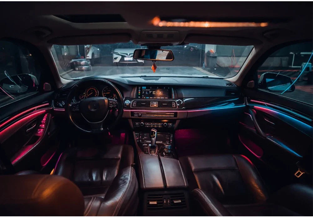Auto led ambient light For 5 Series F10 F11 F18 M5 518d 520d 525d 535i 528i dashbaord lighting Interior Atmosphere lamp