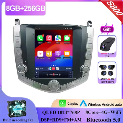 Android 14 QLED 9.7" inch Screen Car Radio For BYD S6 2011-2017 Carplay GPS Navi Stereo Multimedia video Player navigation 2din