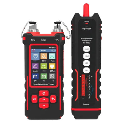 NF-859GT Line Finder Network Cable Length Breakpoint Test Red Light Power Meter Integrated Machine Multi functional Line Finder power tools