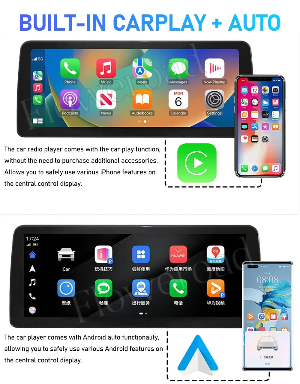 12.3 Inch Android 14 For GMC Yukon Chevrolet Tahoe Silverado 2007 - 2013 Car Radio Multimedia Player GPS Head Unit Auto StereoBT