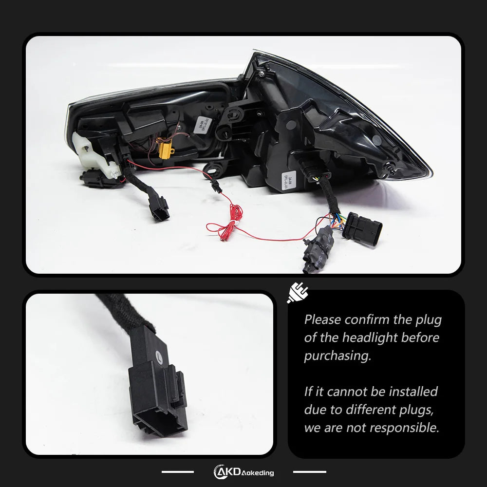 AKD Car Styling Accessories for BMW F30 Tail Lights 2013-2018 F80 LED Tail Light Rear Stop Lamp 320i 325i 330i DRL Signal Auto