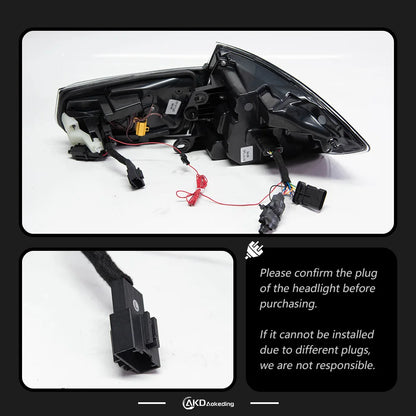 AKD Car Styling Accessories for BMW F30 Tail Lights 2013-2018 F80 LED Tail Light Rear Stop Lamp 320i 325i 330i DRL Signal Auto