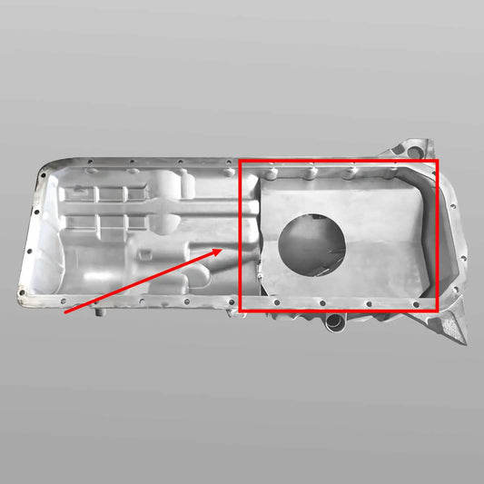 For M54 M52TU Engines Oil Pan Baffle for BMW E46 320i 323i 323Ci 325i 328i 328Ci 330i 330Ci 1999 2000 2001 2002 2003 2004 2005