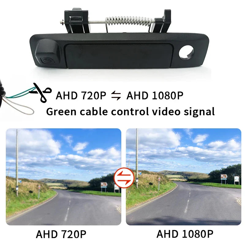 AHD 1080P NTSC Pickup Truck Tailgate Handle Reverse Camera For Ford Ranger Mazda BT50 2012-2020 Waterproof Backup Camera