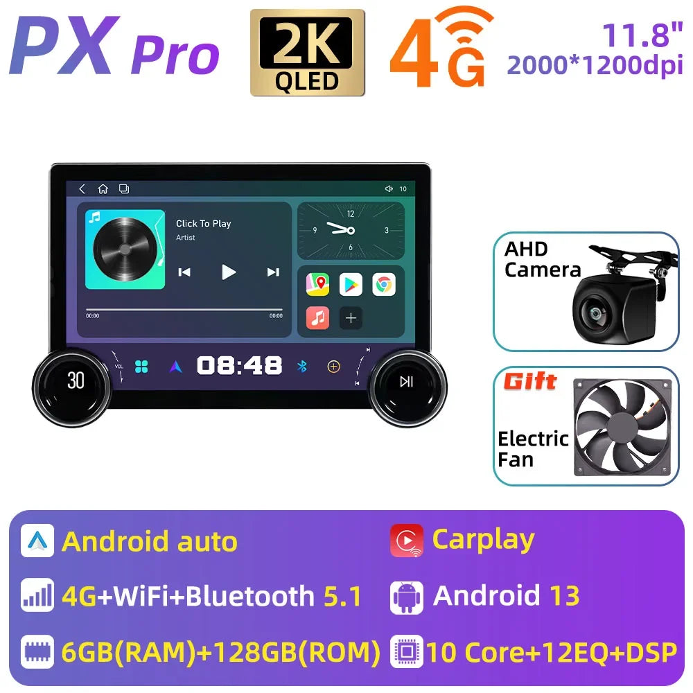 2 Din Android Car Radio for Chrysler Grand Voyager 5 for Dodge Grand Caravan 2008 - 2020 Screen GPS Multimedia Stereo Head Unit