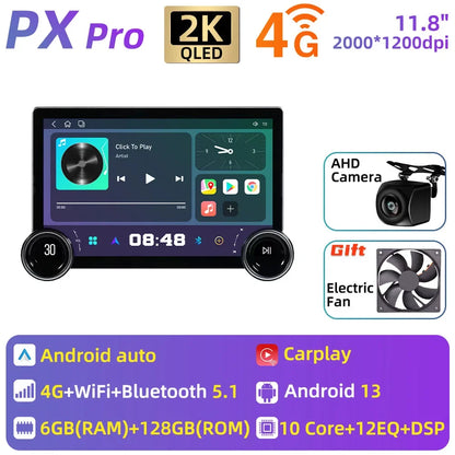2 Din Android Car Radio for Chrysler Grand Voyager 5 for Dodge Grand Caravan 2008 - 2020 Screen GPS Multimedia Stereo Head Unit