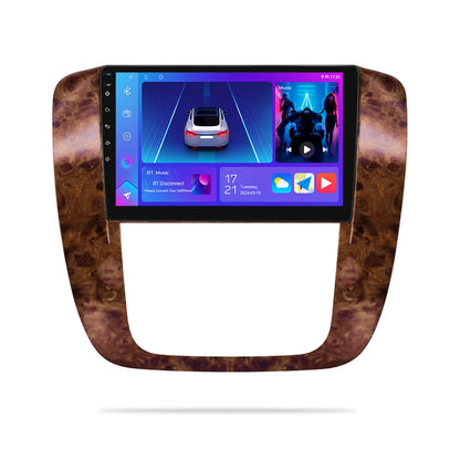 Wireless Carplay Multimedia Radio Video Player GPS Navigation For 2007-2013 GMC Yukon Chevrolet Tahoe Suburban Silverado Sierra