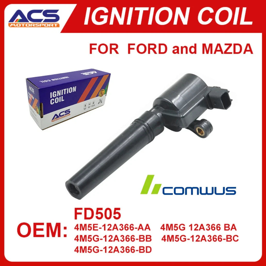 1/4 PCS Lgnition Coil DG507 4M5Z-12029-B Compatible with Ford Fusion Escape C-Max Transit Connect Lincoln MKZ Mercury Mariner Mi