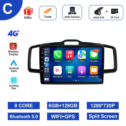 10 inch Android System for Honda Freed 2008 - 2016 Navigation GPS Car Multimedia Radio Video Player DSP Stereo WiFi+4G Bluetooth