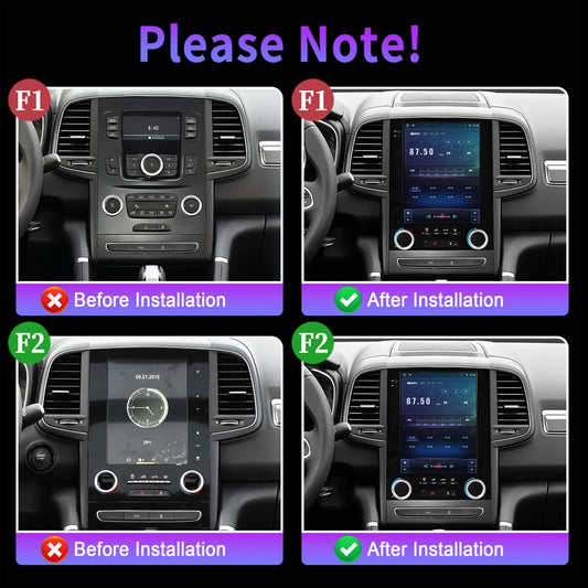 9.7″Android 14 For Renault Koleos Megane 4 Samsung SM6 Talisman 2017-2019 Wireless Apple BT Carplay Car Radio Multimedia