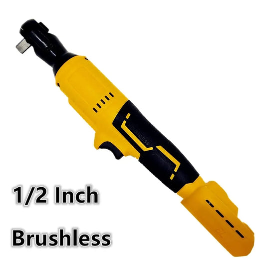 Brushless Ratchet Wrench 1/2'' Electric Impact Driver 480N.M Cordless Screw Nut Repair Tools for DeWALT 20V Battery Power Tools power tools