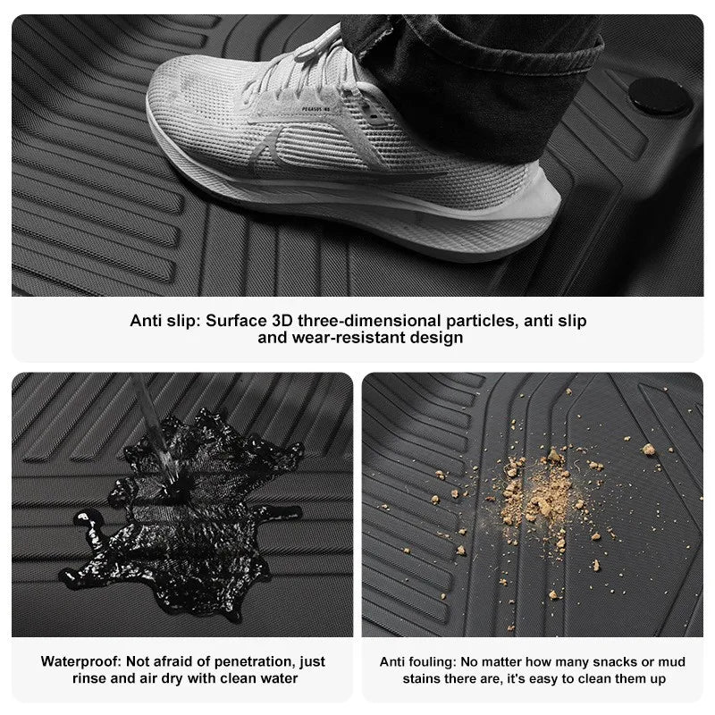 Use for 2024 GMC YUKON Chevrolet Suburban TAHOE Trunk Mat  YUKON Suburban TAHOE Trunk Waterproof Protective Pad TAHOE trunk mat