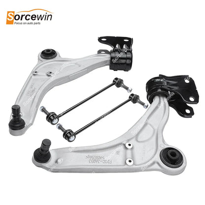 4Pcs For Ford Edge 2015-2022 & Lincoln MKX 2016-2018 Front Suspension Car Control Arm F2GZ-3078-C F2GZ-3079-C DG9Z-5K484-A