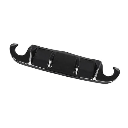 1pcs Car Rear Bumper Diffuser Lip ABS Boot Spoiler Splitter For Infiniti Q50 2014-2017