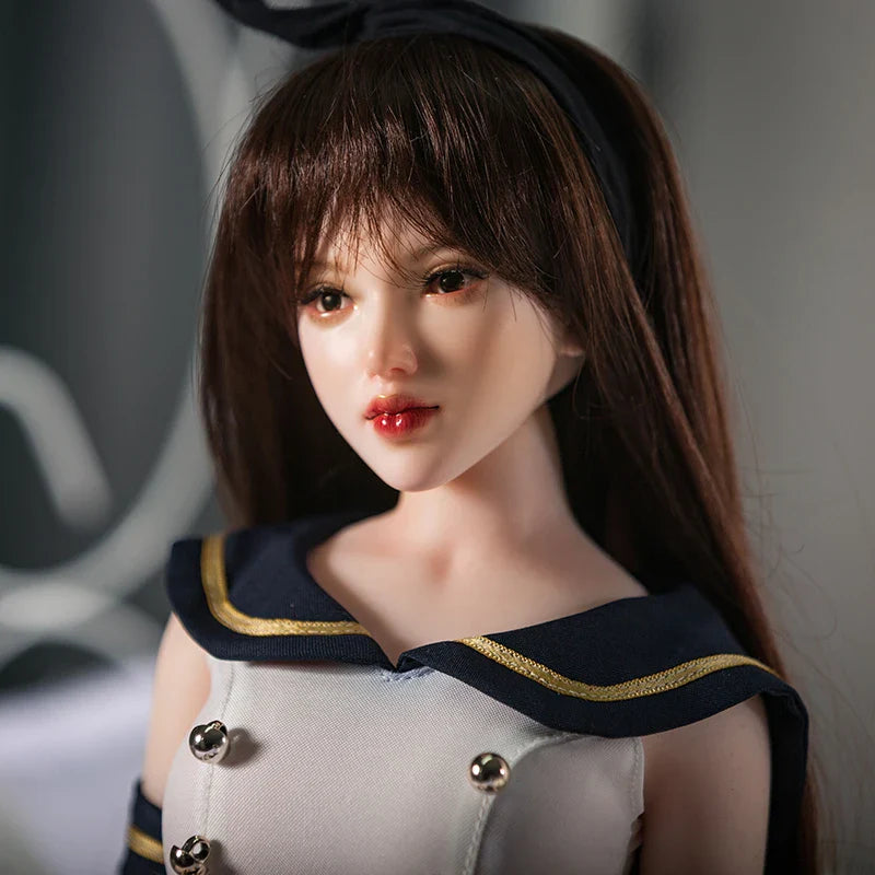 MDL 1/3 scale-60cm human doll / movable soft silicone body / resin head / man's anime doll toys / model collection store