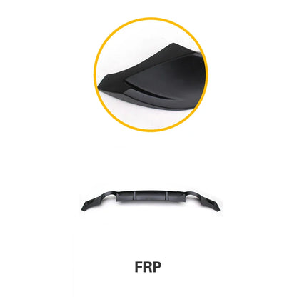 Carbon Fiber/FRP Car Rear Bumper Lip Diffuser for Infiniti G37 G37S Coupe Base Coupe Journey Sedan 2009-2013 No for US Version