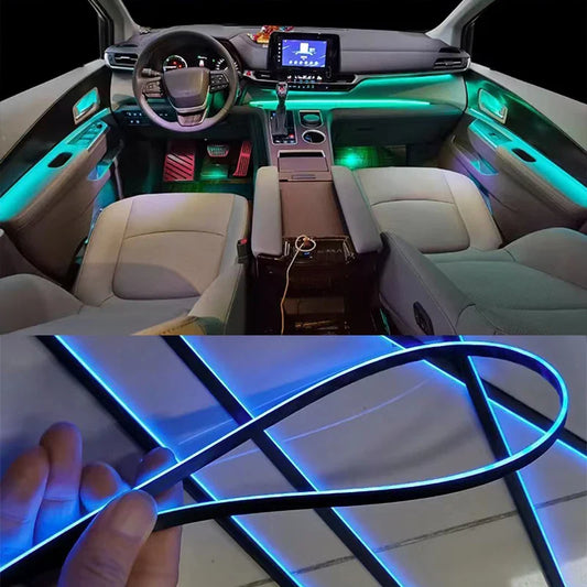 EightFox Official Store Colorful18in1 Car Ambient LightsAutomobile atmosphere lamp acrylic light decorative car atmosphere light
