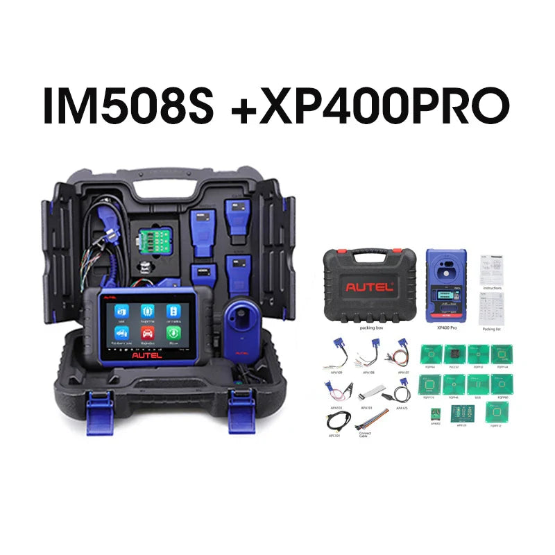 Autel MaxiIM IM508S XP400 PRO Car Key Programming Tool OBD2 Scanner All-in-One IMMO Key Programmer Active Test PK IM508