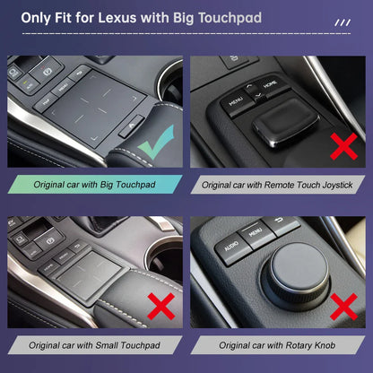 Wireless CarPlay for Lexus NX RX IS ES GS RC CT LS LX LC UX 2014-2020 Android Auto Mirror Link AirPlay GPS Car Play Functions