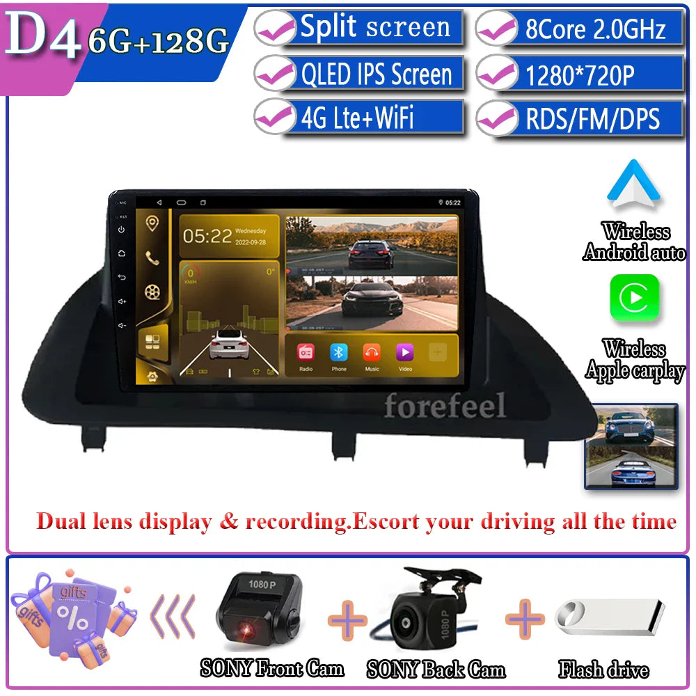 Android 13 For Lexus CT CT200 CT200h 2010 - 2018 Multimedia Navigation GPS Video Player Car Stereo Carplay Monitor Radio Screen