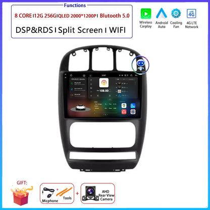 for Chrysler Voyager RG RS Town & Country RS 2000 - 2007 Android Auto Carplay Car Radio Multimedia Player GPS Navi DSP Stereo